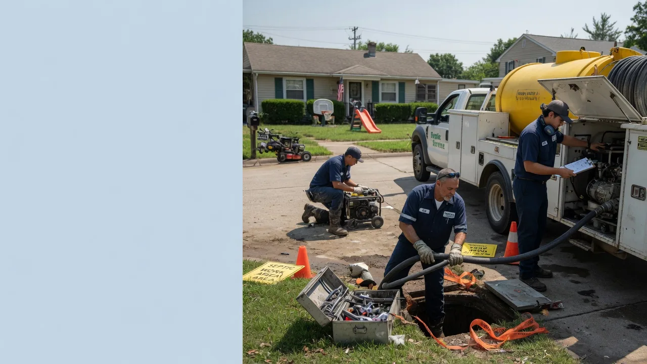 Septic Tank Pumping in Linden, AL near me